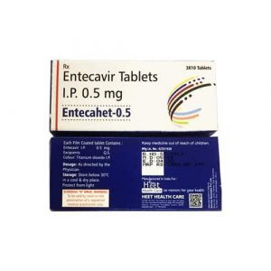 Entecahet 0.5 mg 30 TAB